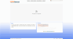 Desktop Screenshot of grmresources.com
